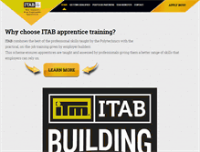 Tablet Screenshot of itab.co.nz